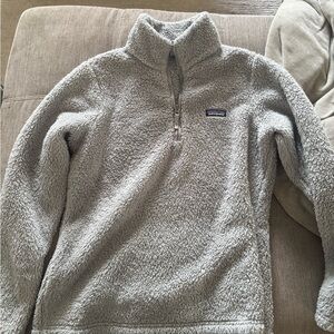Patagonia Gray Fleece Pullover